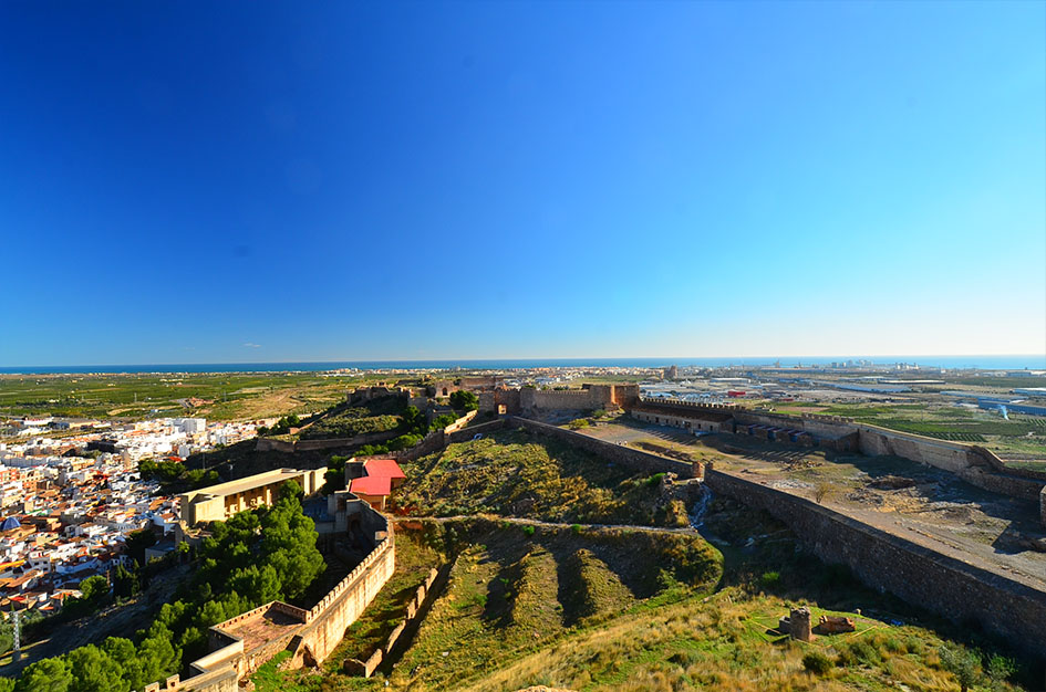 Sagunto and the fortified walls