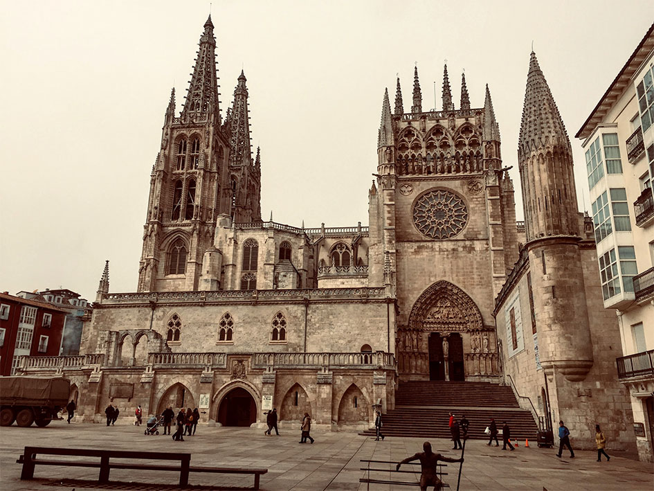 Burgos cathedral in Spain, take advantage of the strong dollar with travel